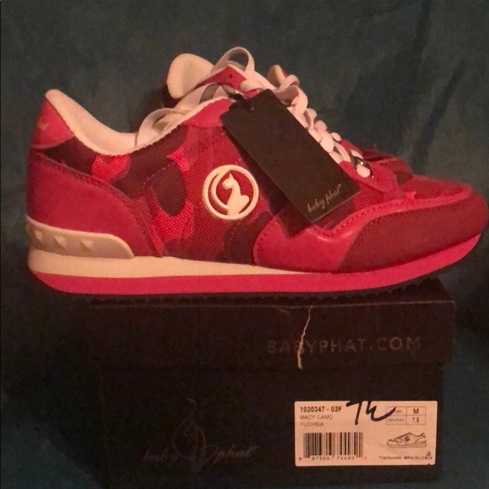 Baby Phat Sneakers, Size 7.5